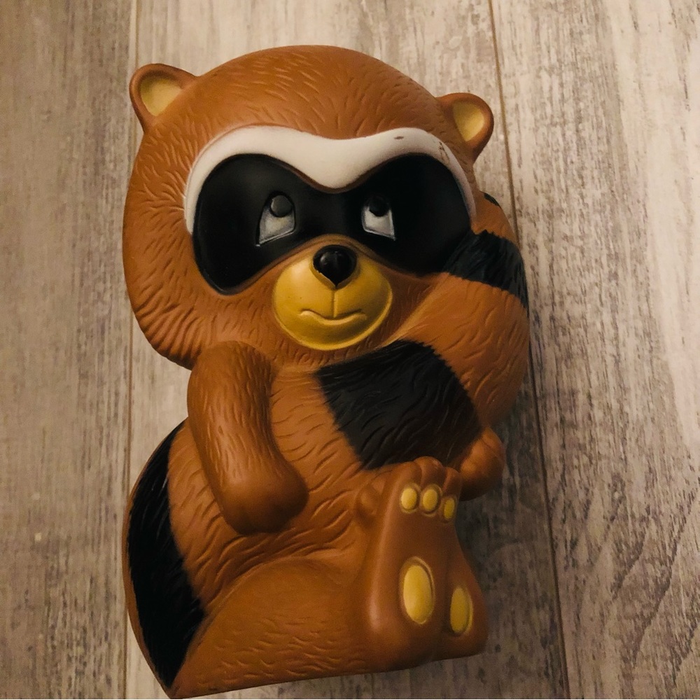 Raccoon Piggy Bank